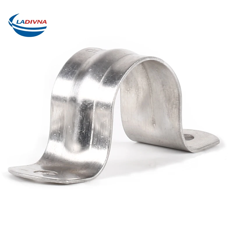 Australian Conduit Pipe Hose Saddle 20mm Galvanized  Sheet Metal Electrical Pipe Clamp