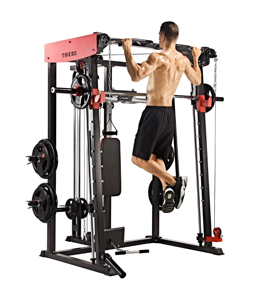 SENAOFIT Commercial Bodybuilding Integrated Training Multi Functional Trainer Smith Machine Gym Equipment