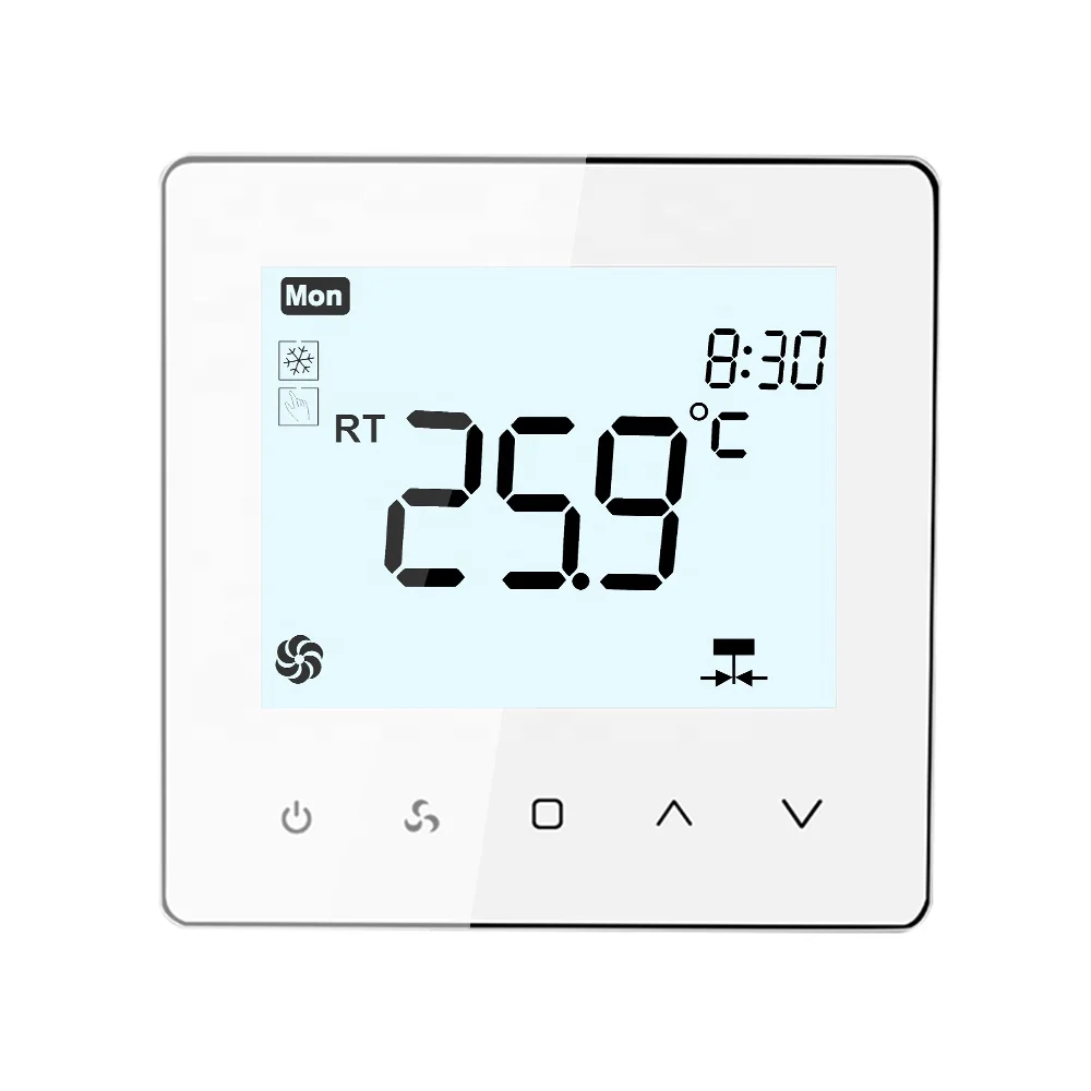 Smart wifi air conditioner tuya thermostat ac lcd hvac temperature control thermostat for sale