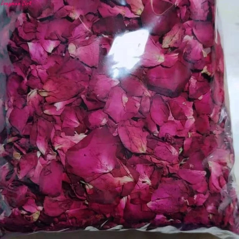 High Quality Natural Dried Flower Rose Petals Fresh Rose Birthday Cake Decoration Beauty Bath Soaking Bulk Wholesale