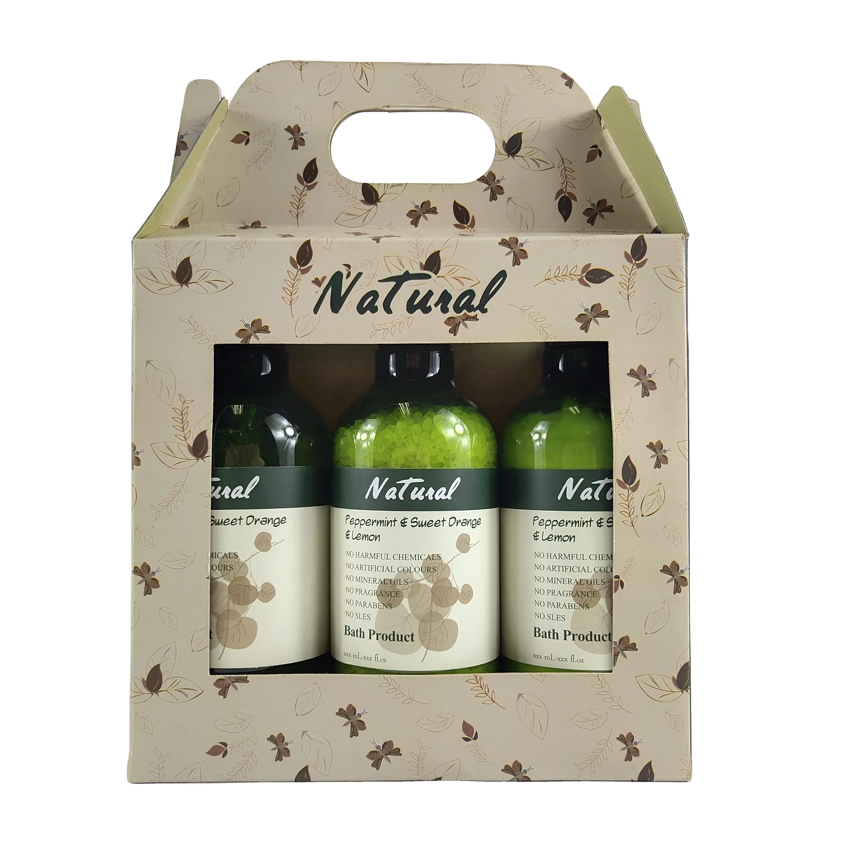 Wholesale Organic Spa Body Hotel  Gift Set  Bath Salt Set For Women