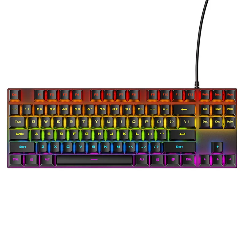 China Manufacturer Customize new arrival high stability gaming mechanic keyboards