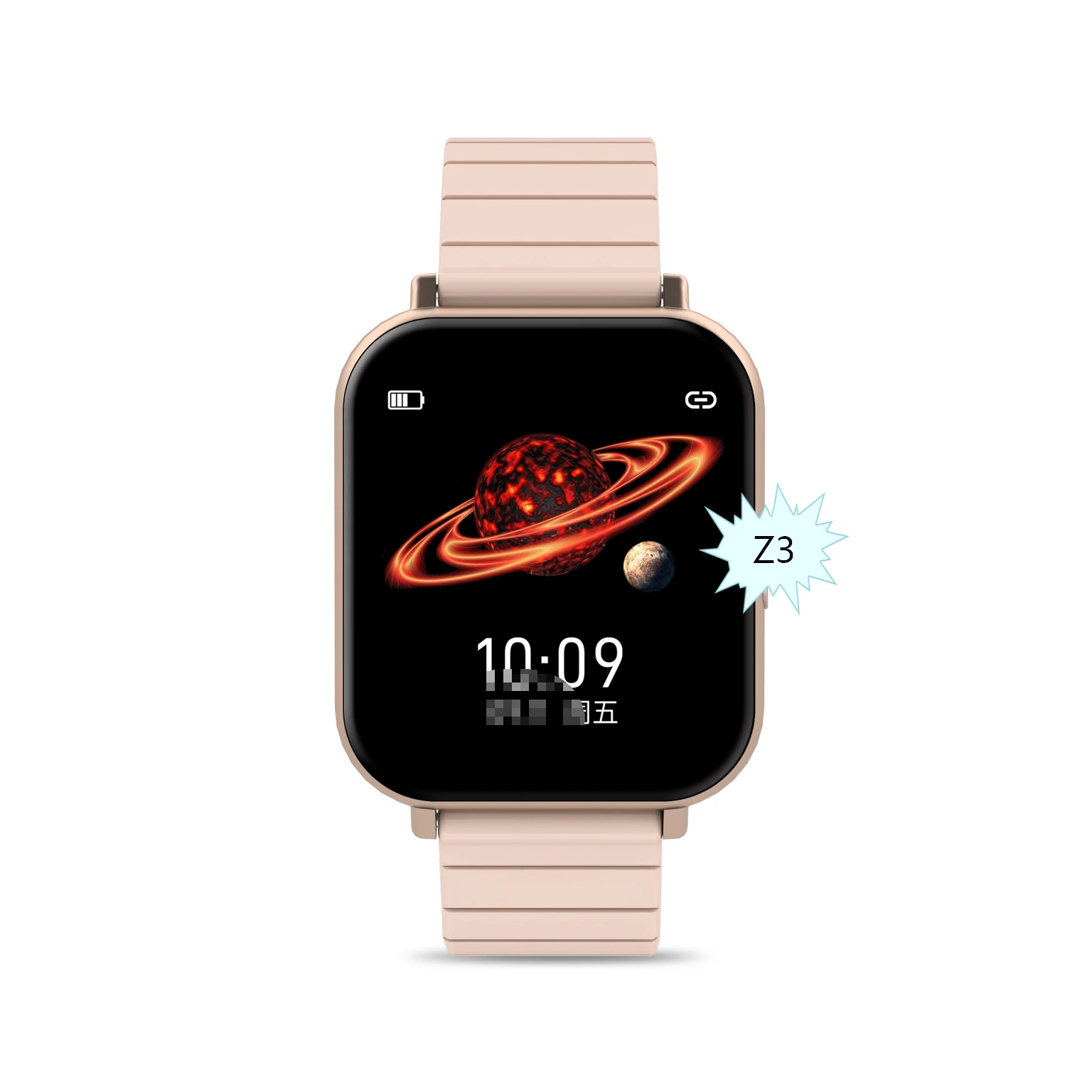 2021 Z3 Smart Watch 1.54 Inch Full Touch Screen Heart Rate Health Smartwatch Bt Phone Call Remote Music Ce Rohs Smart Watch