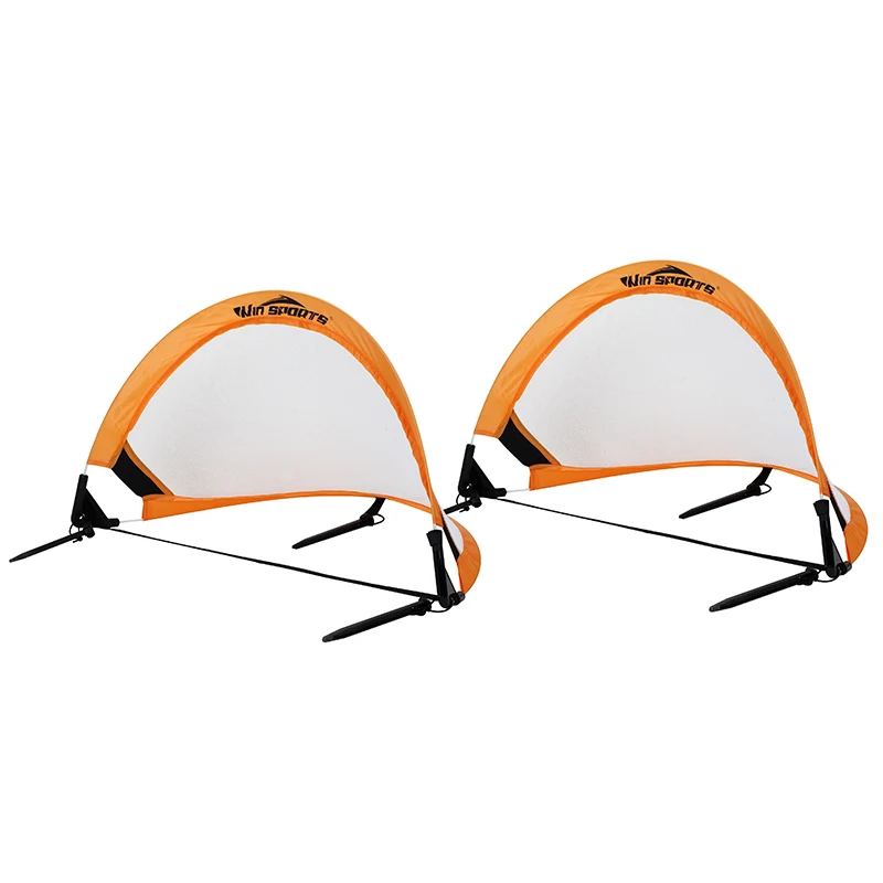 Kids Hockey Goal Net with Portable DIY Ice Hockey Target, Mini Size Suit for Children Game