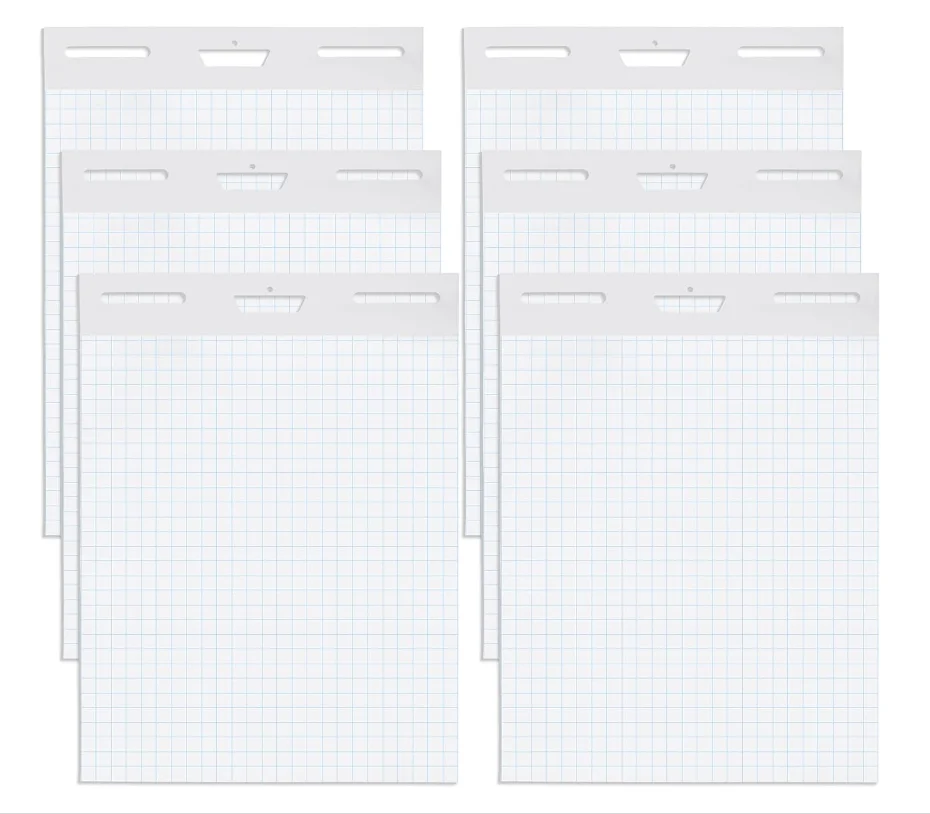 Flip Chart Paper Whiteboard Flip Chart Pad Paper hanging paper for Teachers Office Classroom Homeschooling