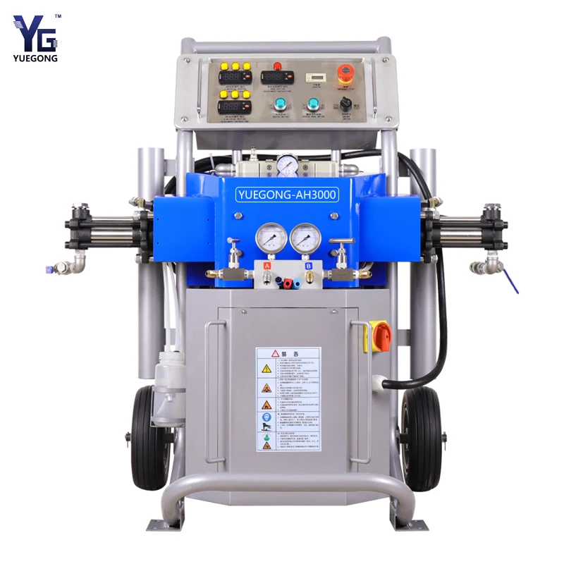 380V Polyurethane Foam Spraying Machine 10KG/MIN Basement Polyurethane Injection Machine AH3000