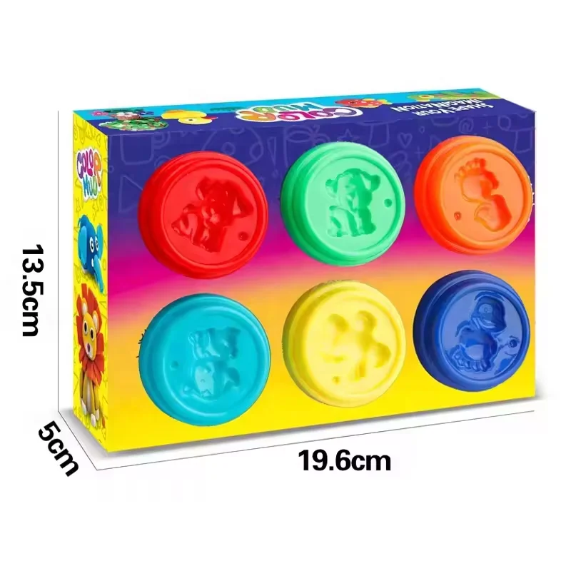 DIY Plasticine colored clay creation kindergarten early education children hands-on training toys wholesale 2024