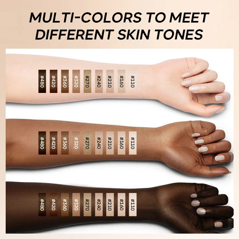 High Quality Natural Brightening BB Cream Foundation Liquid Full Coerage Lasting Moisturizing pearl whitening bb cream