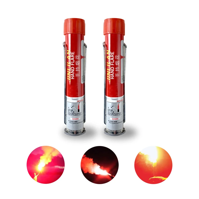 Горячий предмет SOS 60sec 90sec аварийные морские вспышки dns Вспышка Цвет дым сигнальный фонарь красная сигнальная ракета