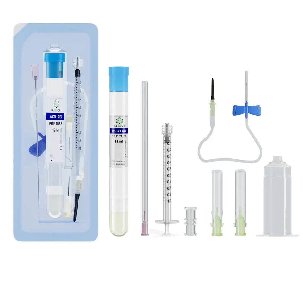 Platelet rich plasma  PRP Tube with acd gel and anticoagulant /sodium citrate