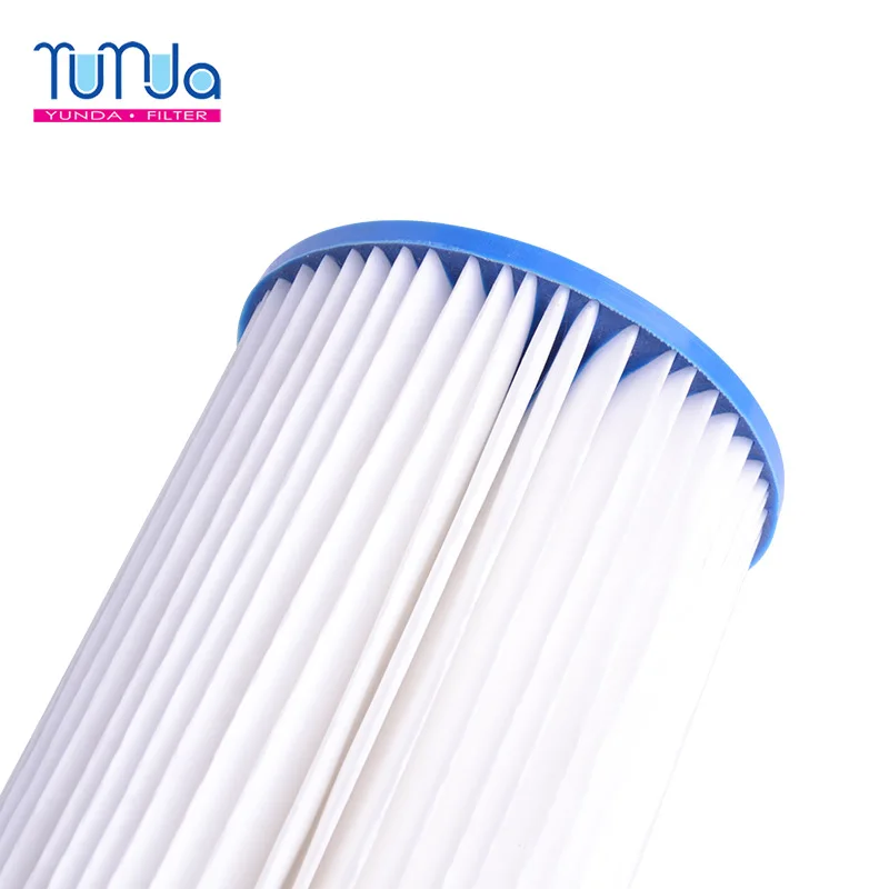 PP Filter Water Filter Pleated Cartridge Filter of High Quality Filtration Effect