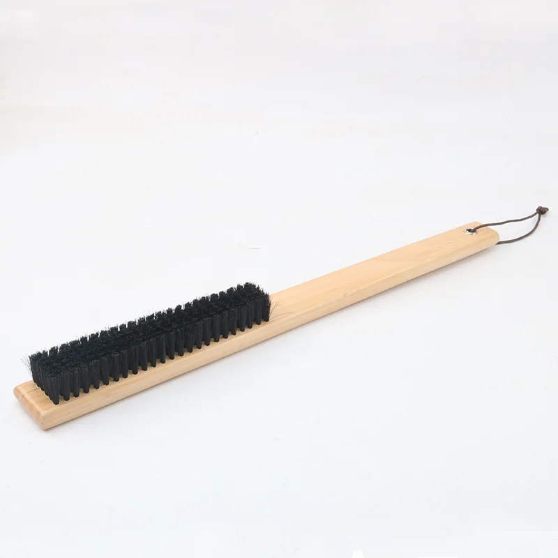 Low Moq Cheap Customized Wooden Hotel Cloth Brush Wooden Coat and Hat Cloth Cleaning Brush for Hotel