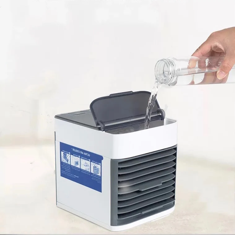 
Quick & Easy Way to Cool Home Electric Water Cooled Personal Mini air cooler portable air conditioner 