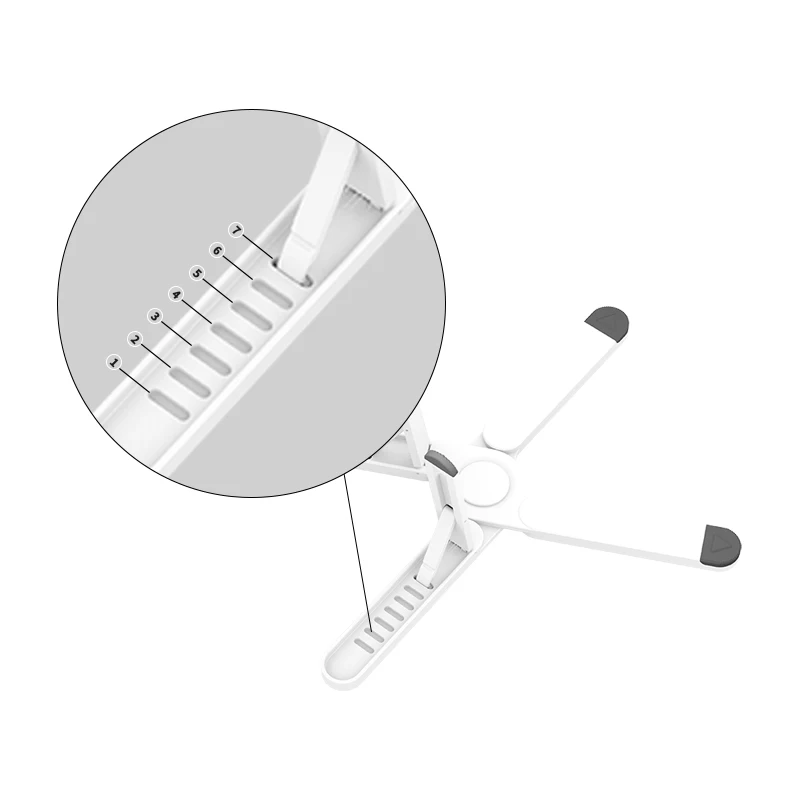 2024 latest simple fashion design ABS material X shape monitor and laptop mount for home school use