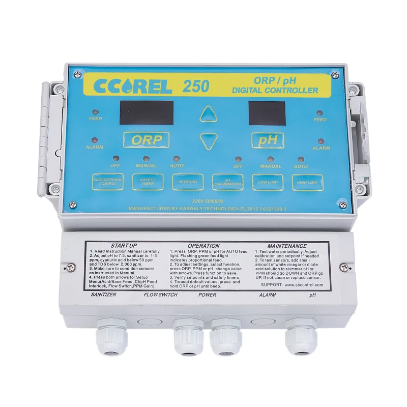 Dosing Pump CCorel 250 Series Pool Controller High Quality Controller Water Ph Orp Monitor for Swimming Pool
