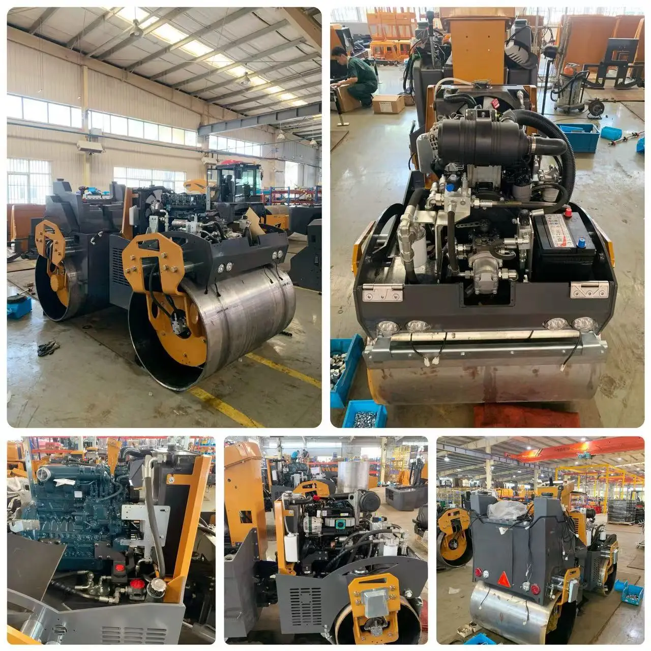3000kg 3 Ton Diesel Engine Mini Compactor Road Roller Machine With Good Quality