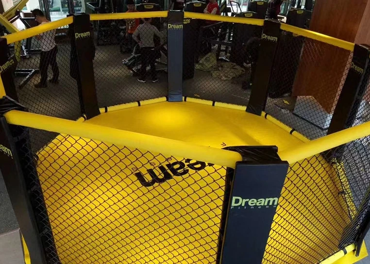 6m*6m Hot Sale Floor MMA Cage Ufc Octagon Fighting Cage for Training and Competition