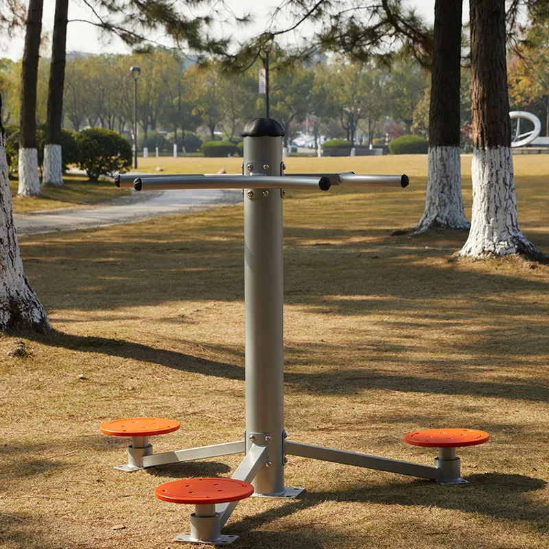 KINPLAY Brand Residential Park Outdoor Fitness Products Community Exercise Equipment Triple Waist Twister