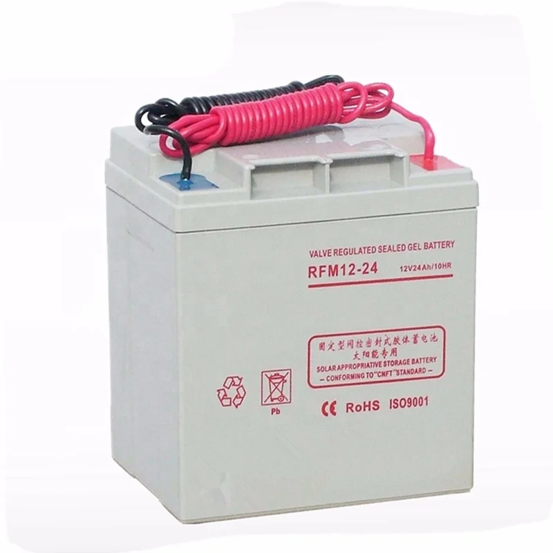 
100AH 12V Maintenance-free deep cycle battery active polymer gel battery for solar energy systems 