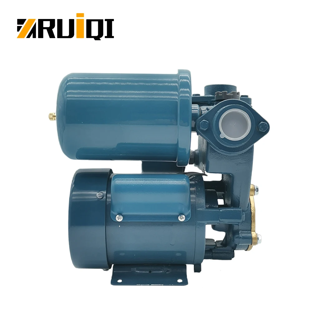 RUIQI Factory Price  Hot sale Automatic Self Priming Pump with 2L Pressure Tank 0.5HP Automatic Well Pump Booster system