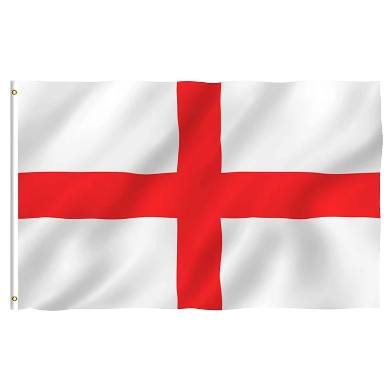 England English Flag 3x5 Ft Printed White Red Cross 68d Polyester Flag Indoor/Outdoor 90x150cm Flags Of England