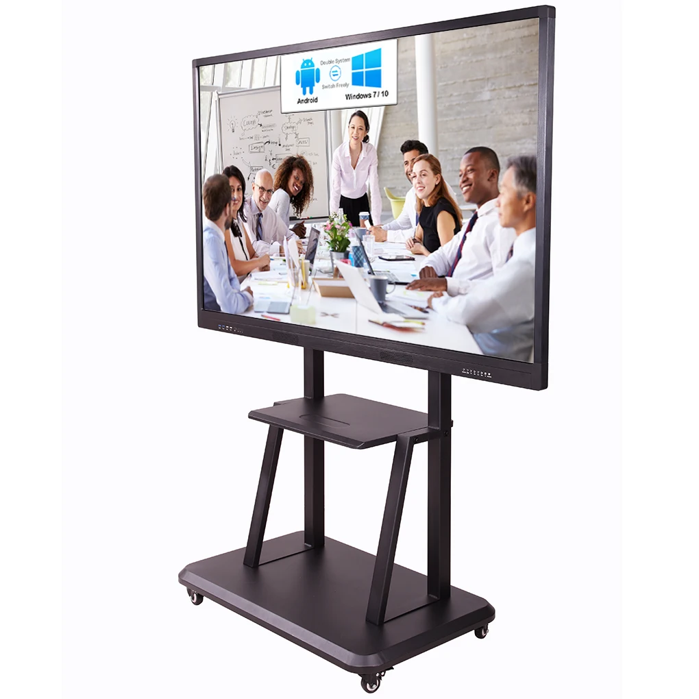 55 Inches Best Digital Touch Screen Conference Wall Mounted Electronic Board Usb Interactive Whiteboard