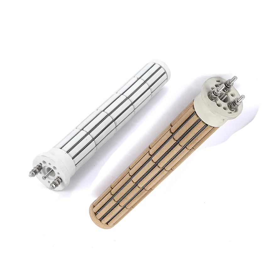 10kW Multipurpose Shock Resistance High Quality Fast Thermal Response Element Heating Tube Ceramic Heater for Air Heater