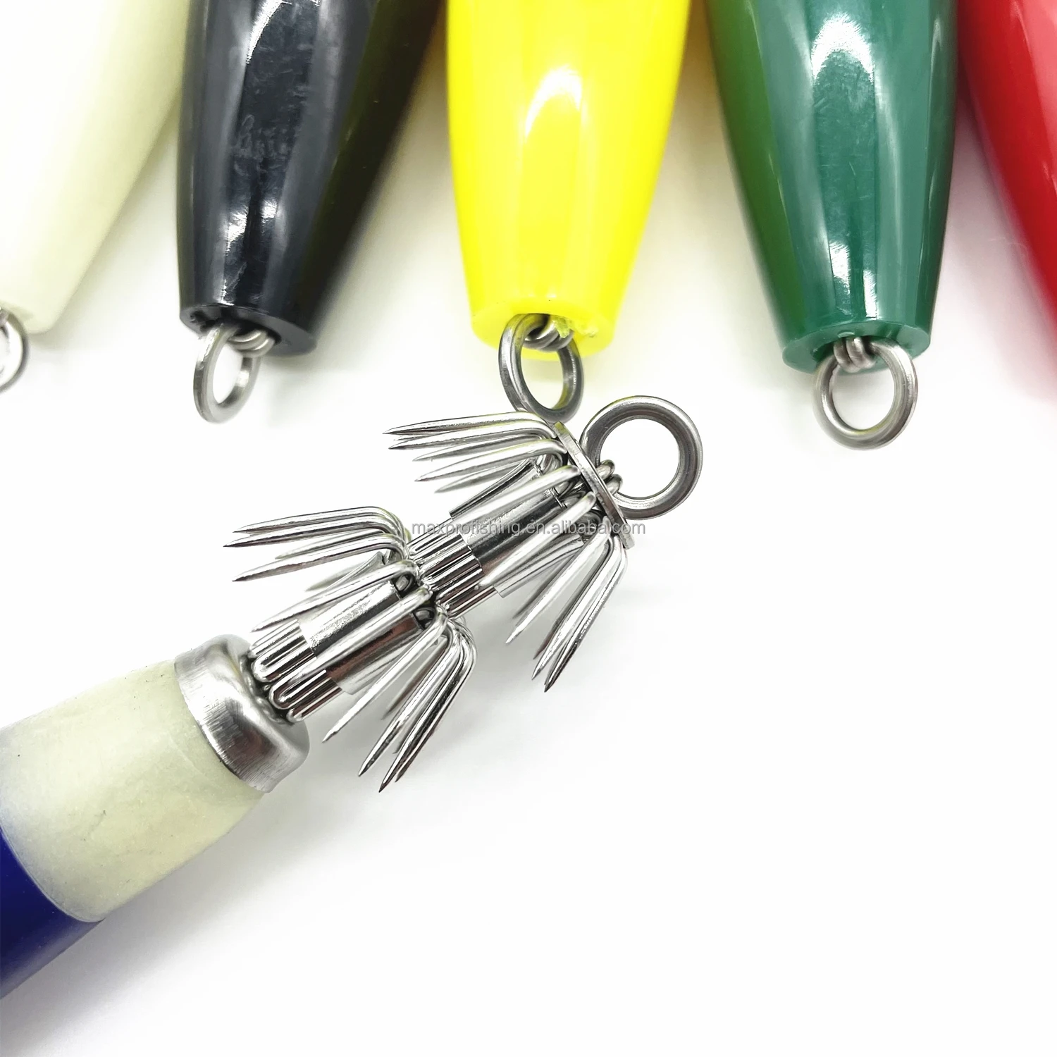 Atlantic Peru Fisheries Wholesale Automatic Jigging Gear Umbrella Commercial Fishing Squid Jigs