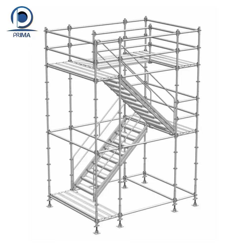 Prima Ajustable Aluminum Scarfold And Quick Lock Scaffolding / Scaffolding Boards And Used Scaffolding And Safe Scarffolding