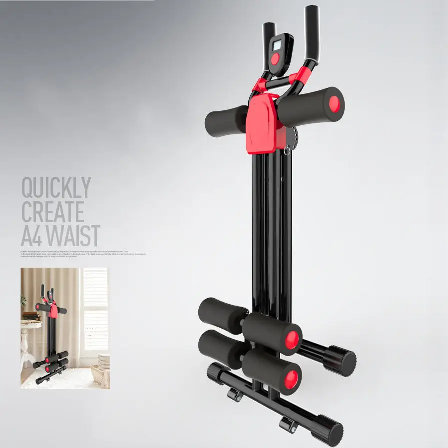 Ab Workout Equipment Fitness Height Adjustable Abdominal Trainer