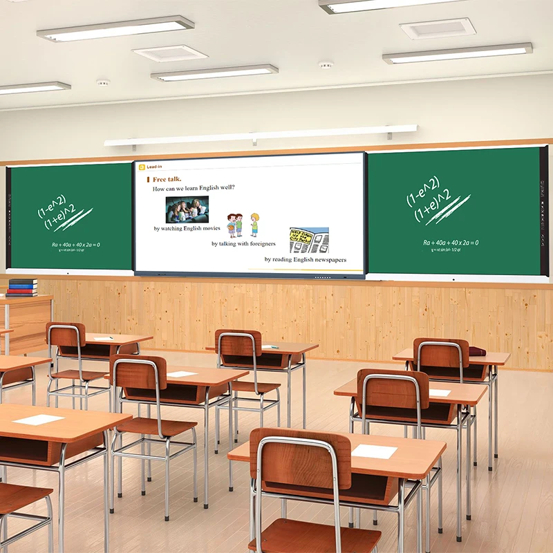 school Classroom 55 Inch LCD Panel Interactive Whiteboard Touch Screen digital Smart Board