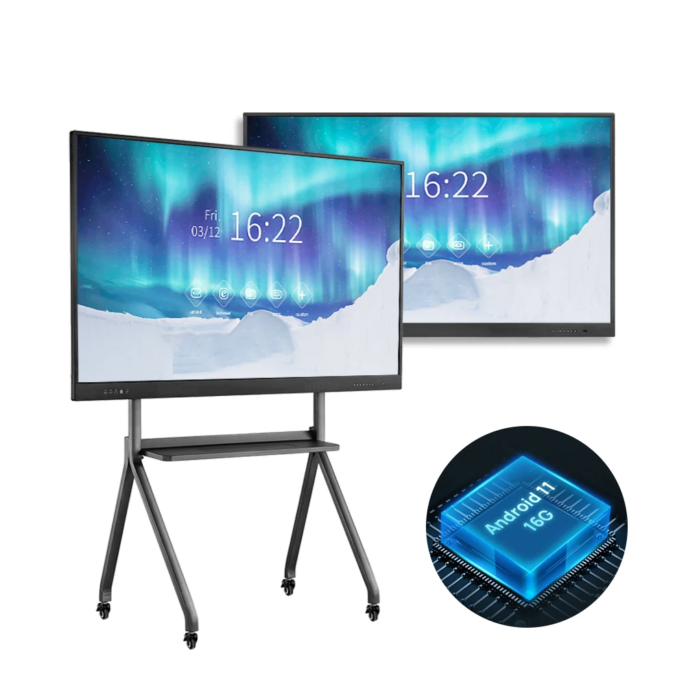 65 75 85 inch Interactive whiteboard digital smart board price smart white board interactive for school