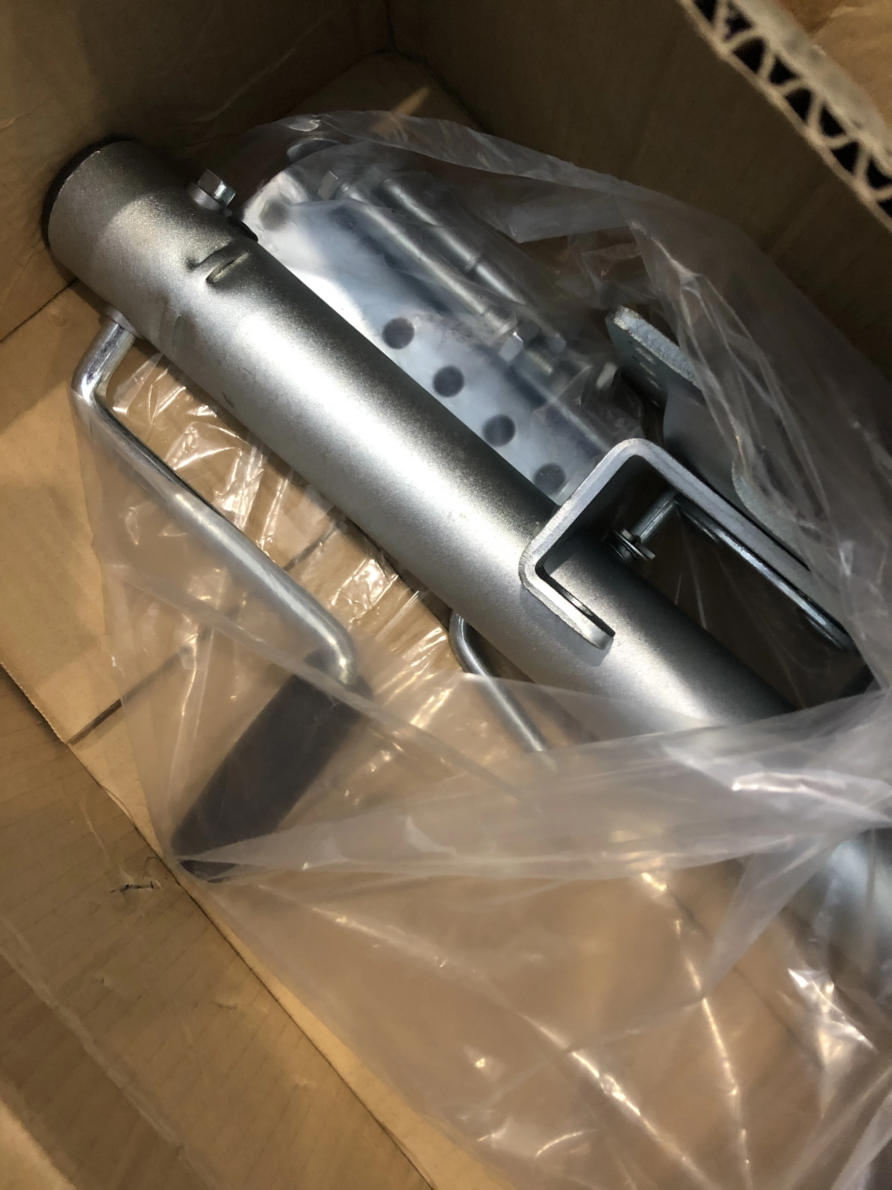 1500LB Rolling load 10 inch solid rubber wheel Side Swivel Trailer Jockey wheel Trailer Jack