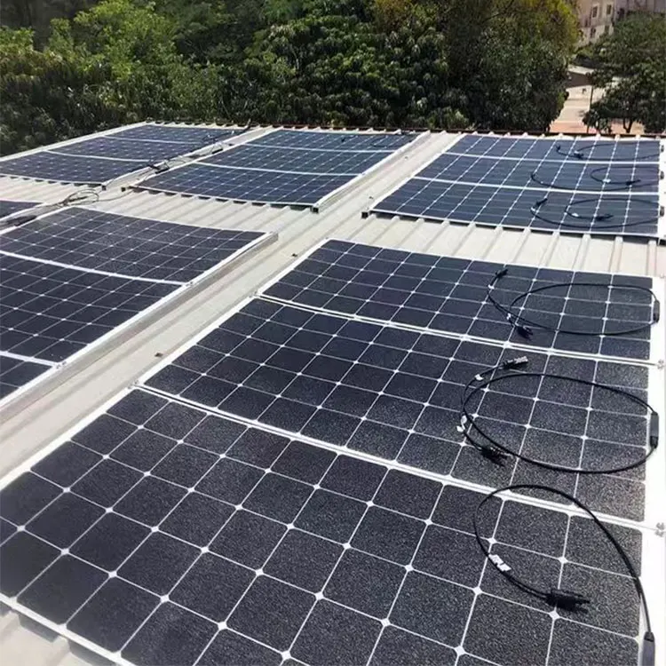 High Quality Factory Sunpower Semi Flexible Sun Shine Solar Cells Solar Panel Power Solar plate rv for solar panel