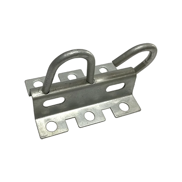 Полюсный Монтажный кронштейн из углеродистой стали Настенный монтажный оцинкованной подвески