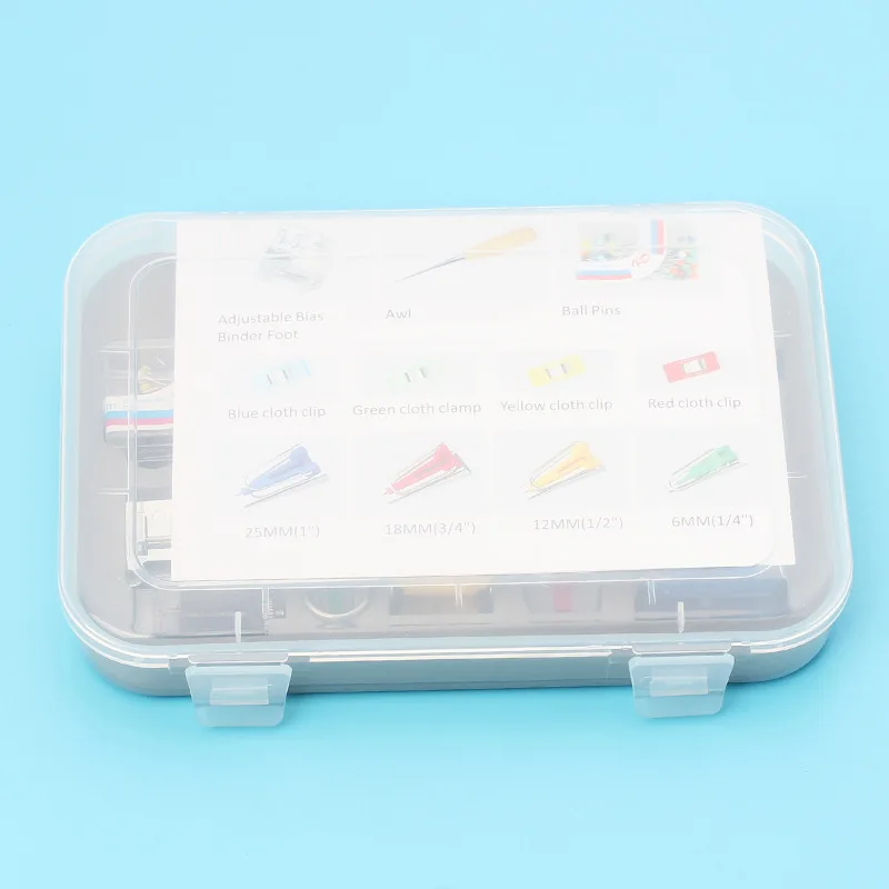 Bias Tape Maker Set Patchwork Tool Bias Tape Maker Edger 6/12/18/25mm Sewing Machine Tool Accessories