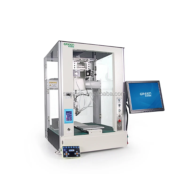 Electronic USB Data Wire Cable Soldering Machine Desktop PC Type Soldering Machine Automatic