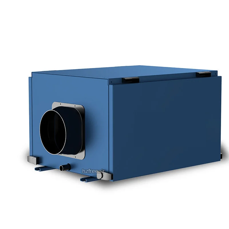 50 L/Day ceiling concealed ducted type air dehumidifier industrial price  greenhouse equipment