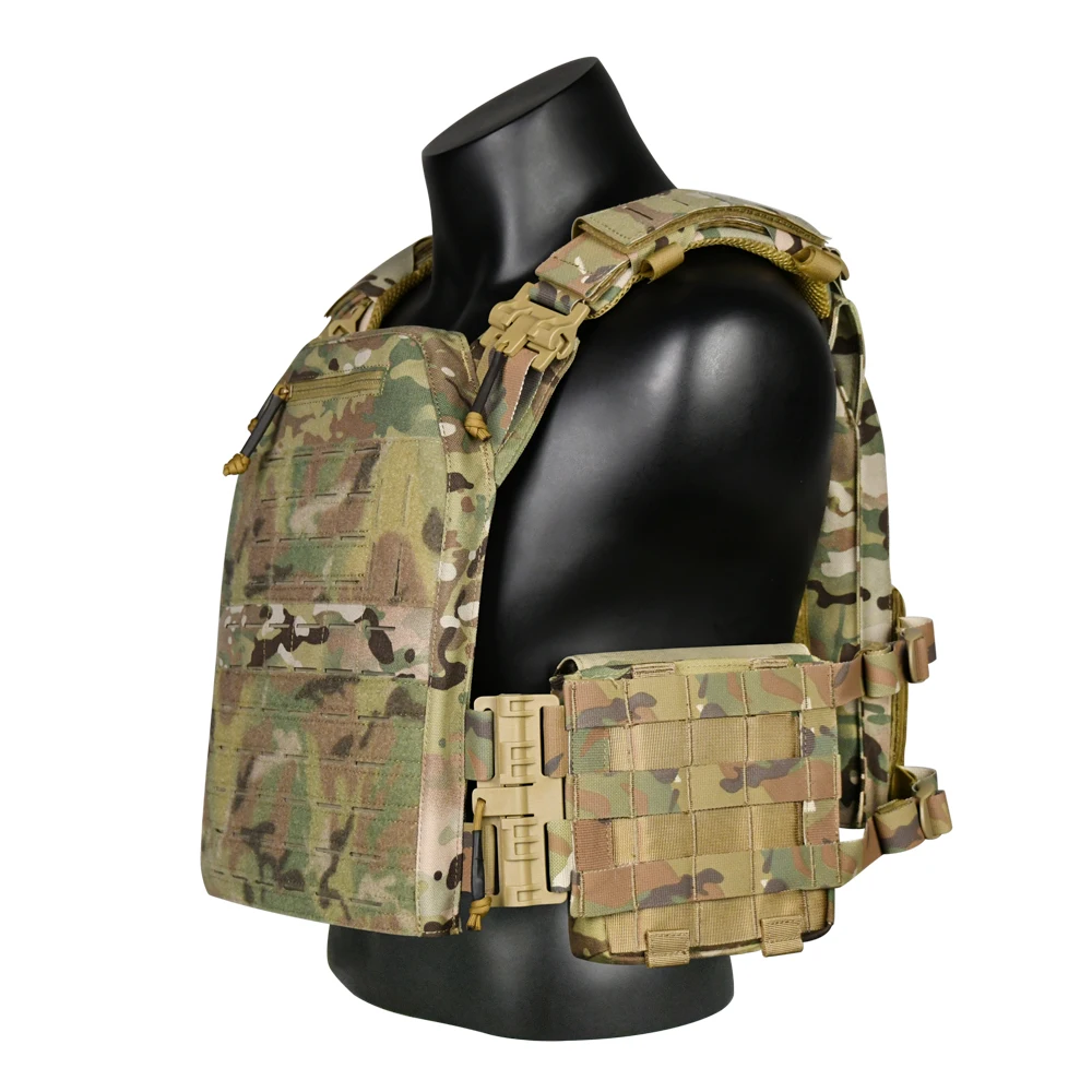 Camouflage Training Gear Small Side Pouch Tactical Vest Bag Side Pocket Outdoor Sports Storage Bag