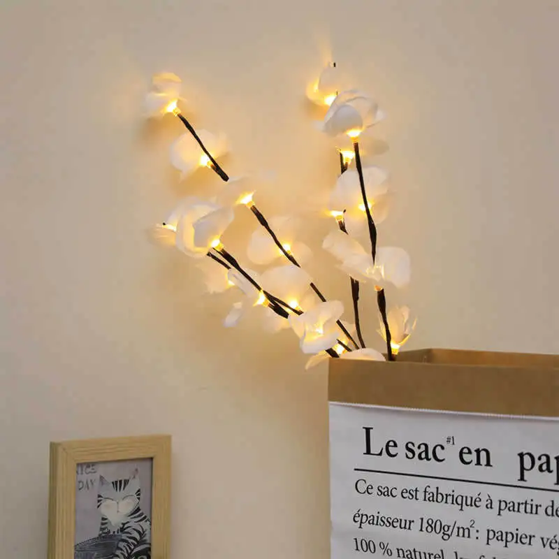 Best Selling Outdoor Lighted Palm Tree Led Branch Light Coconut Ring Hug Lighting For Wholesale