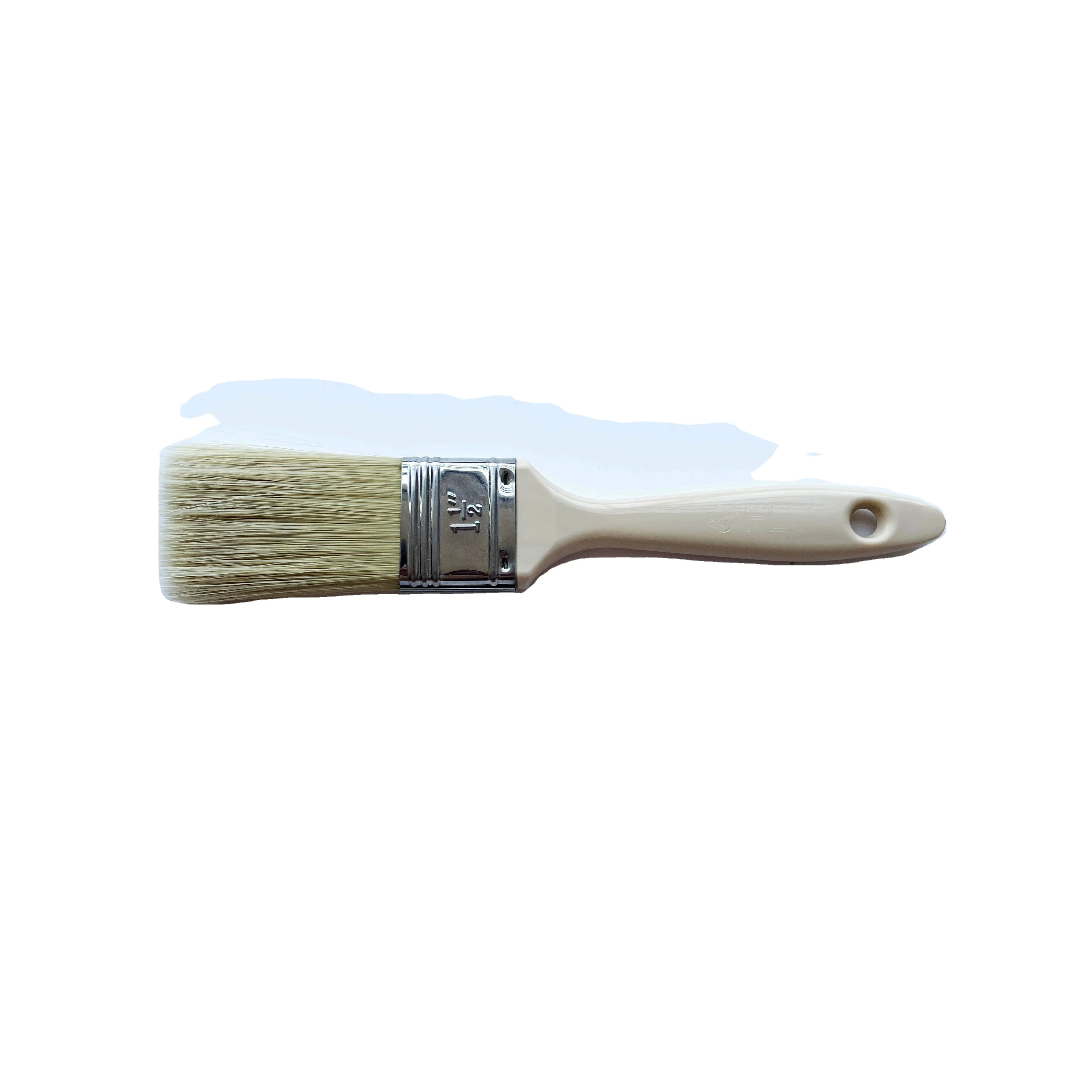 Plastic Handle Synthetic Polyester Filament Chip Paint Brushes with Low Price