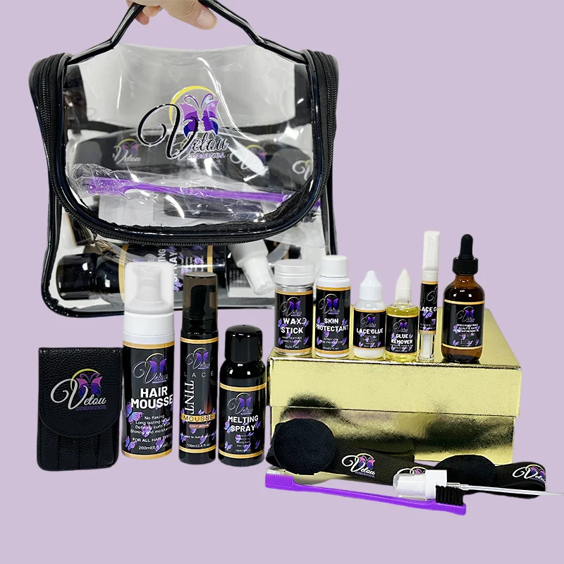 OEM/ODM Private Label Lace Glue Pen Waterproof Strong Hold Private Label Glue Lace Adhesive Wig Installation Kits