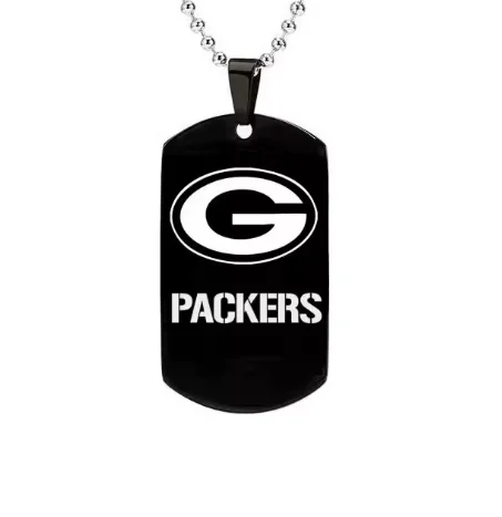 Green Bay Packers Pendant and Charms Stainless steel Necklace Customer Design America Football Accessories 32 team