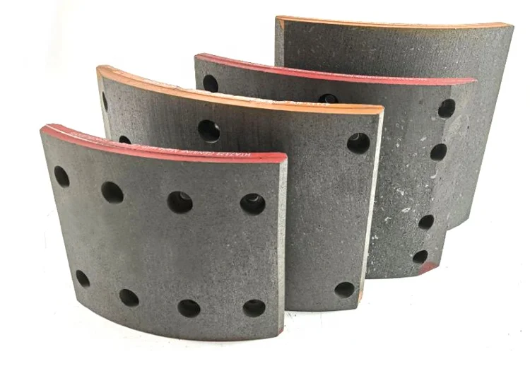 47115  high quality non-asbestos material truck brake parts drum brake shoe lining for ISUZU