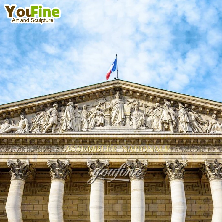 Large Size Classical Roman Hand Carved Marble Figure Statue Sculpture Stone Reliefs for Indoor or Outdoor