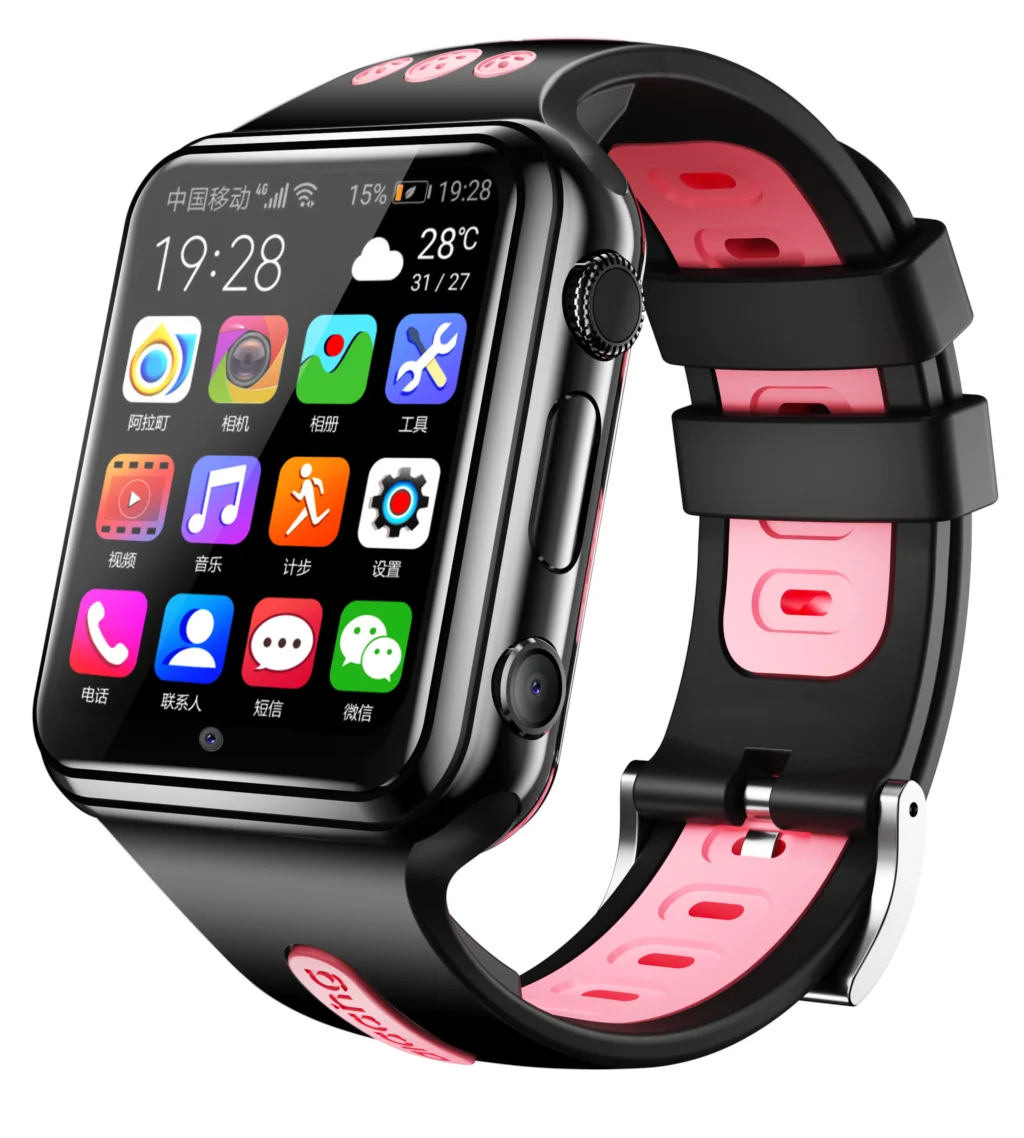 W5 full Netcom SIM 4G phone smart watch wifi positioning waterproof watch with video call