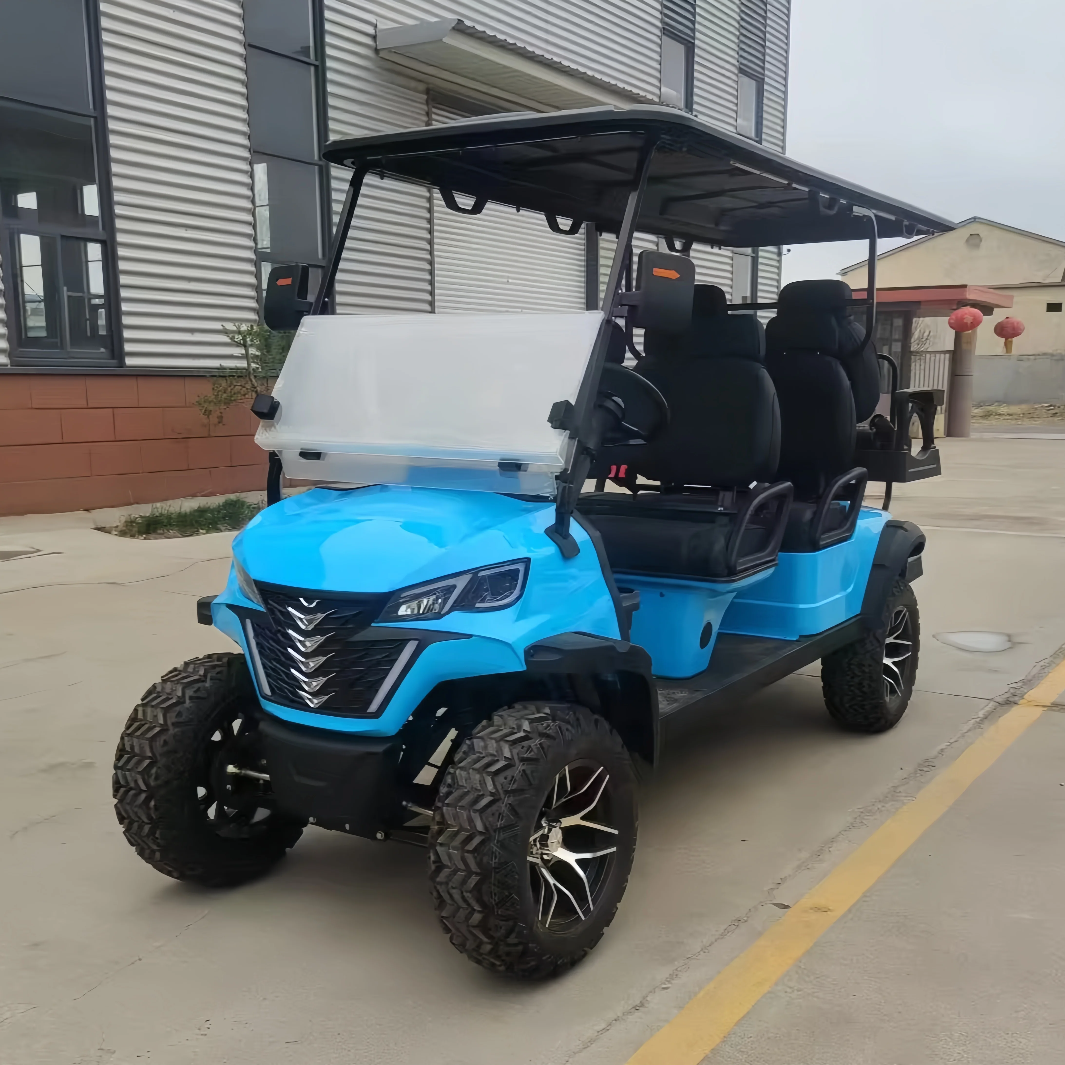 72 48 volt lithium golf cart 2 seat golf cart 2024 cargo adult with four wheel golf cart