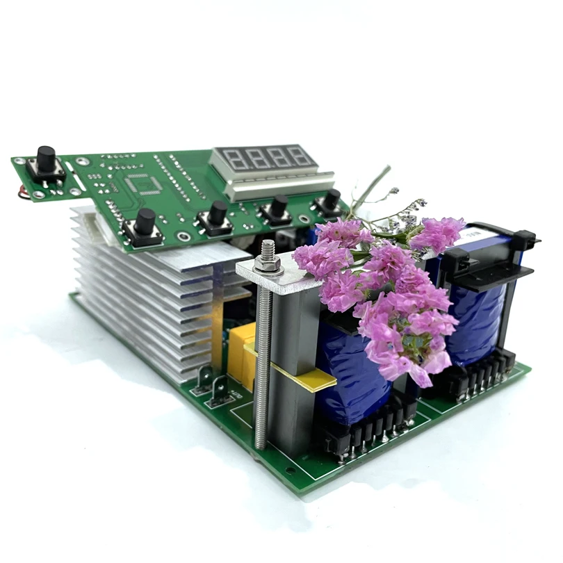 600W Ultrasonic Piezo Transducer Driver Circuit For Cleaning Oily Metal Parts
