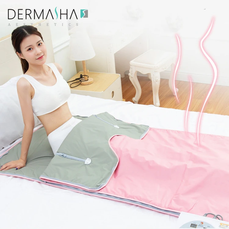 Professional Intelligent constant temperature with tourmaline sauna blanket for weight loss and detox
