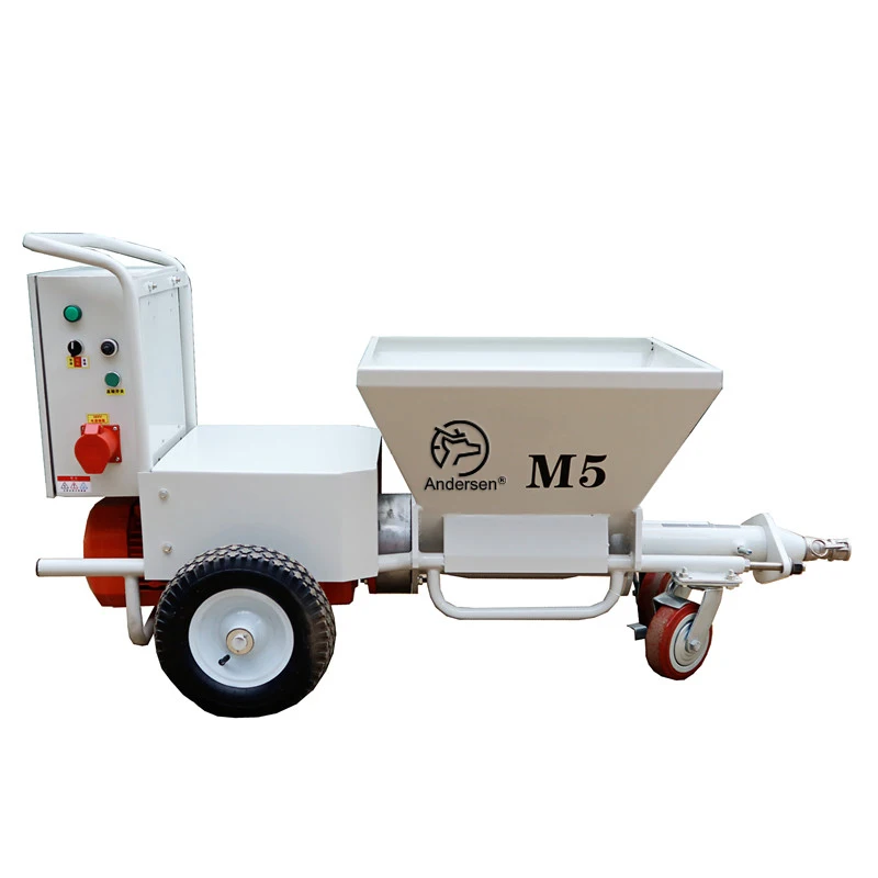 High Quality 380V 50Hz Electric Screw Sprayer Machine Wall Mortar Plaster Application Low Price New Design Pump Motor Engine